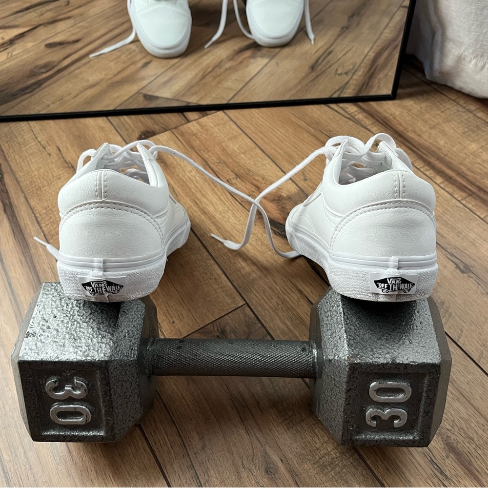 White Vans Sneakers